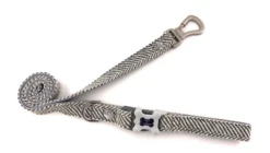 Hugo & Hudson - Grey Herringbone Leash