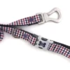 Hugo & Hudson - Red And Blue Checked Leash -Pet dog screen shot 2019 11 08 at 15.33.40