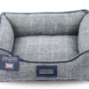 Hugo & Hudson Grey Checked Tweed Dog Bed 2 Hugo & Hudson Grey Checked Tweed Dog Bed -Pet dog screen shot 2019 11 12 at 13.35.54