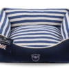 Hugo & Hudson Blue & White Striped Canvas Dog Bed 1 Hugo & Hudson Blue & White Striped Canvas Dog Bed -Pet dog screen shot 2019 11 12 at 15.12.03