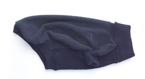 House Of Paws Fleece And Knit Dog Jumper Navy 5 House Of Paws Fleece And Knit Dog Jumper Navy - Image 3