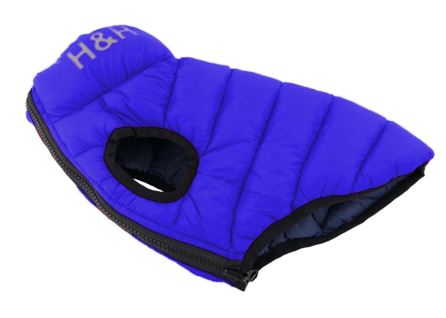 Hugo & Hudson - Blue Puffer Jacket 4 Hugo & Hudson - Blue Puffer Jacket - Image 2