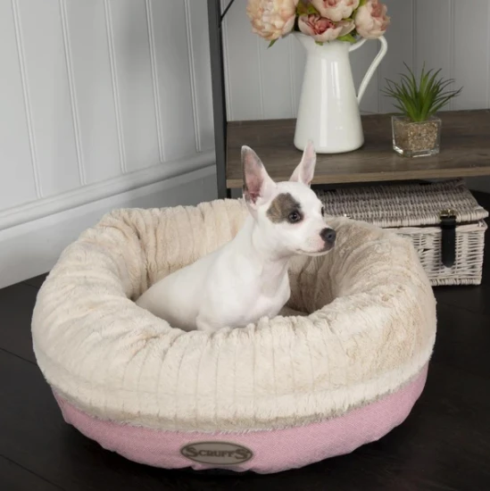 Scruffs - Ellen Donut Dog Bed - Pink 4 Scruffs - Ellen Donut Dog Bed - Pink - Image 2