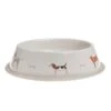 Sophie Allport Woof! Dog Bowl -Pet dog sdgwo01 woof dog bowl small 500ml front cut out high res web image 2