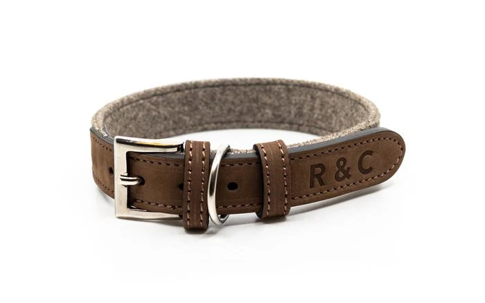 Ralph & Co - Fabric & Leather Collar - Sherbourne 3 Ralph & Co - Fabric & Leather Collar - Sherbourne