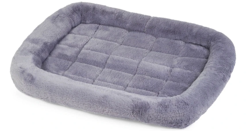 House Of Paws -Puppy Soft Touch Crate Mat Grey - Small/Medium