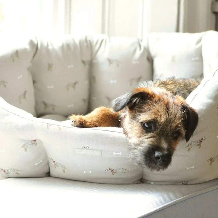 Sophie Allport Terrier Dog Bed - Medium 4 Sophie Allport Terrier Dog Bed - Medium - Image 2