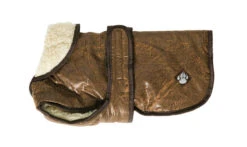 Danish Design - Waggles Dog Coat -Pet dog waggles coat cut out