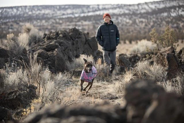 Ruffwear - Climate Changer Dog Fleece Jacket - Blossom 6 Ruffwear - Climate Changer Dog Fleece Jacket - Blossom - Image 4