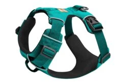 Ruffwear - Front Range® Harness Aurora Teal -Pet dog web 30502 front range harness aurora teal left studio