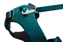 Ruffwear Front Range™ Harness - Tumalo Teal -Pet dog web 30502 front range harness tumalo teal chest attachment connection