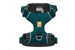 Ruffwear Front Range™ Harness - Tumalo Teal -Pet dog web 30502 front range harness tumalo teal overhead