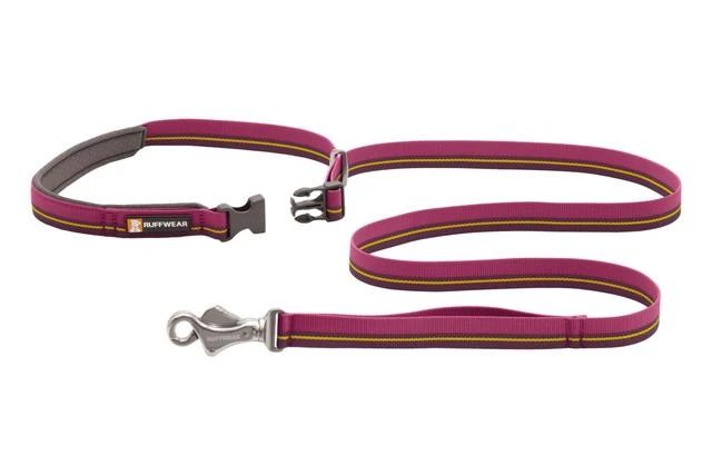 Ruffwear Flat Out Adjustable Dog Lead - Wildflower Horizon 4 Ruffwear Flat Out Adjustable Dog Lead - Wildflower Horizon - Image 2
