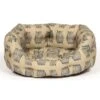 Danish Design - Woodland Owl Deluxe Slumber Bed 1 Danish Design - Woodland Owl Deluxe Slumber Bed -Pet dog woodland owl deluxe slumber bed 61cm