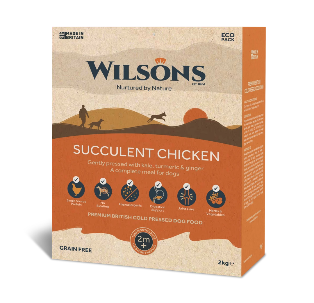 Wilsons - Succulent Chicken - Premium British Cold Pressed Dog Food 7 Wilsons - Succulent Chicken - Premium British Cold Pressed Dog Food - Image 5