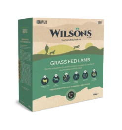 Wilsons - Grass Fed Lamb - Premium British Cold Pressed Dog Food -Pet dog wpf colp lamb10kg 1