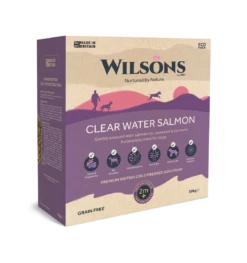 Wilsons - Clear Water Salmon - Premium British Cold Pressed Dog Food 11 Wilsons - Clear Water Salmon - Premium British Cold Pressed Dog Food -Pet dog wpf colp salmon10kg