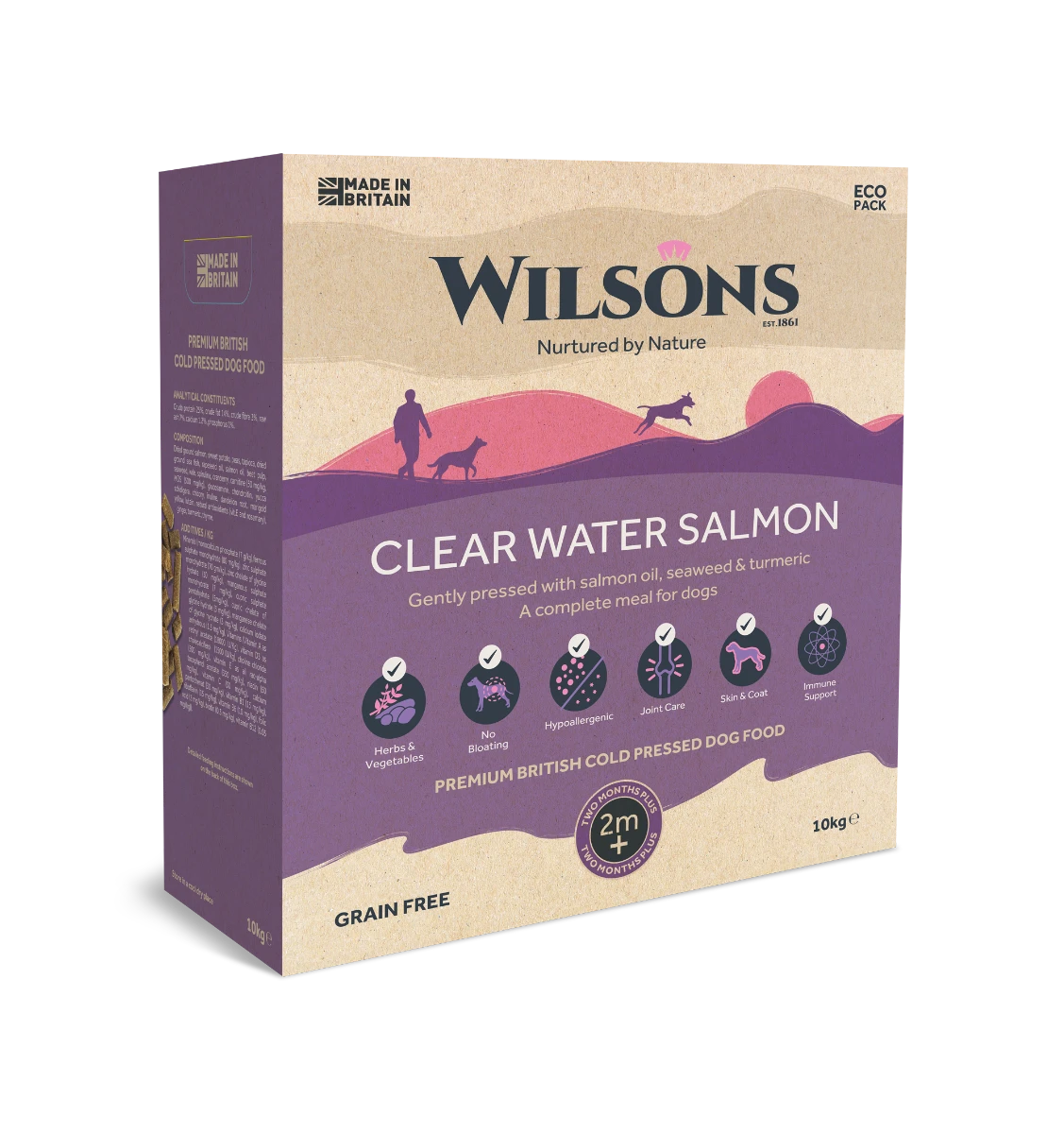 Wilsons - Clear Water Salmon - Premium British Cold Pressed Dog Food 5 Wilsons - Clear Water Salmon - Premium British Cold Pressed Dog Food - Image 3