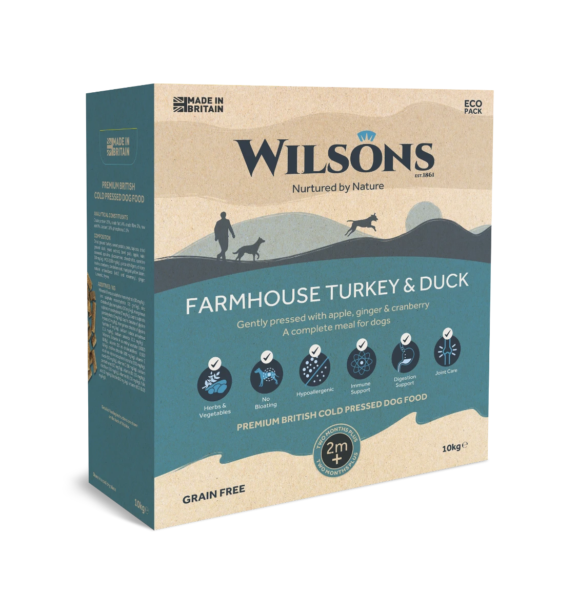 Wilsons - Farmhouse Turkey & Duck - Premium British Cold Pressed Dog Food 9 Wilsons - Farmhouse Turkey & Duck - Premium British Cold Pressed Dog Food - Image 7