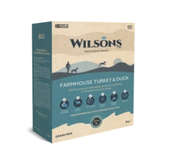 Wilsons - Farmhouse Turkey & Duck - Premium British Cold Pressed Dog Food 14 Wilsons - Farmhouse Turkey & Duck - Premium British Cold Pressed Dog Food -Pet dog wpf colp turkey2kg 2 1
