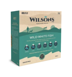 Wilsons - Wild White Fish - Premium Cold Pressed Dog Food -Pet dog wpf colp wfish10kg 1